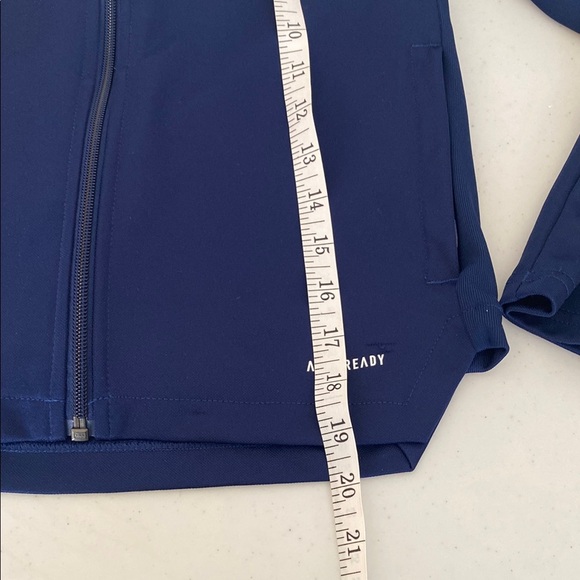 Adidas Navy Blue Track Jacket youth - Picture 6 of 7